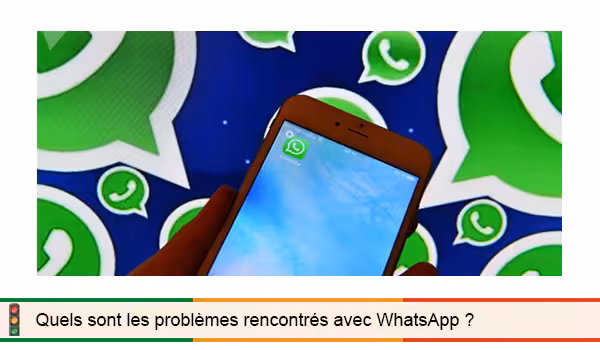 Problème WhatsApp sur iPhone