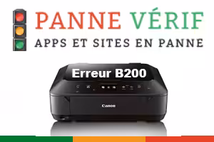 Comment réparer l&rsquo;erreur Canon B200 ?