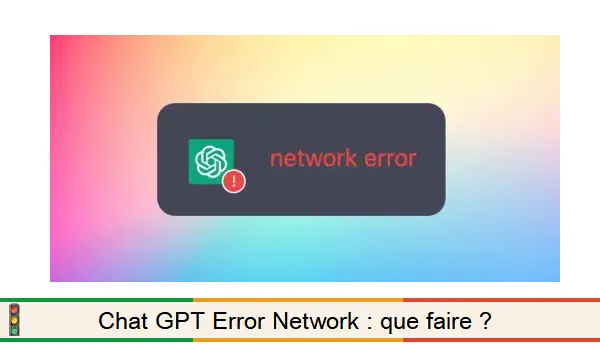 Chatgpt error network