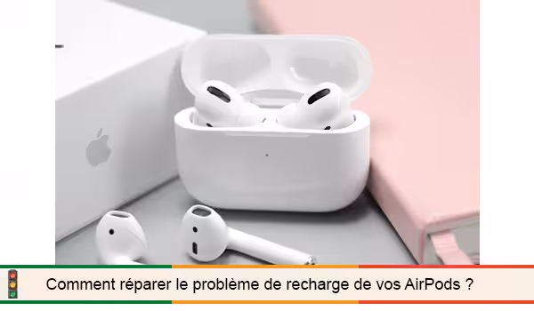 Batterie d'écouteur sans fil en cours de recharge
