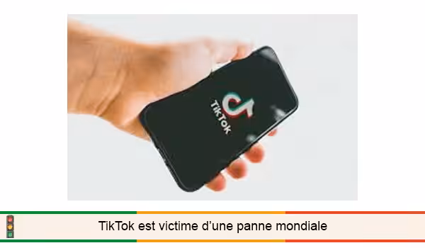 TikTok en panne, impossible de regarder des vidéos