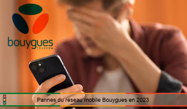 Panne du réseau Bouygues Telecom signalée à l'écran