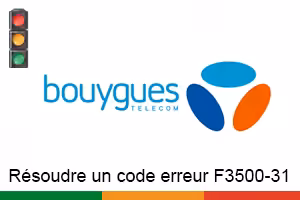 Comment traiter un code erreur F3500-31 rapidement ?