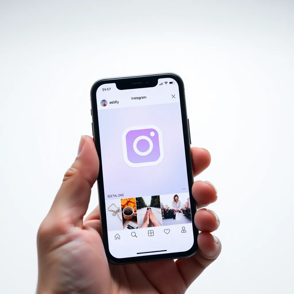 Application Instagram avec problème de filtres