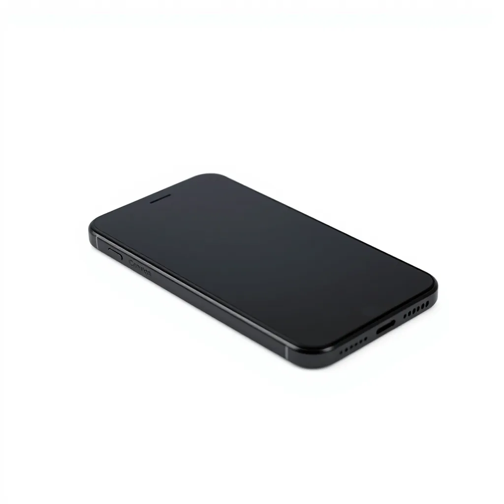 iPhone à l'écran noir