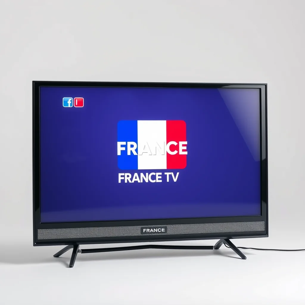 Télévision diffusant une chaîne du groupe France Télévisions